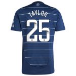 aston villa wsl adidas third shirt 2024-25 with taylor 25 printing Collection | Official Aston Villa Shirts