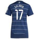 aston villa wsl adidas third shirt 2024-25 – womens with salmon 17 printing Collection | Official Aston Villa Shirts