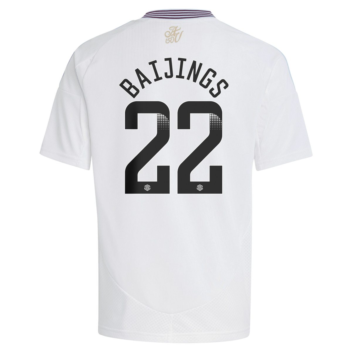 aston villa wsl away shirt 2024-25 – kids with baijings 22 printing Collection | Official Aston Villa Shirts