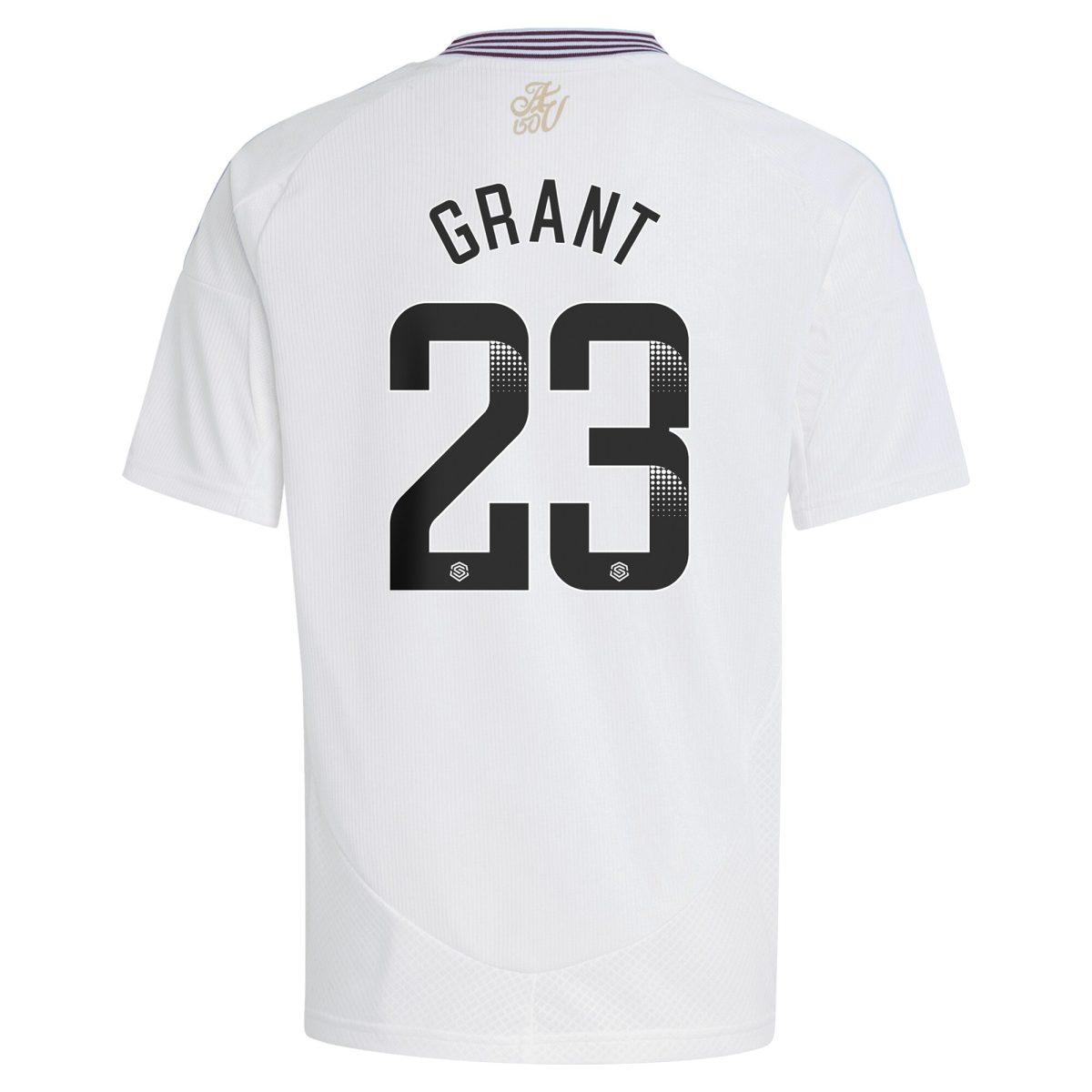 aston villa wsl away shirt 2024-25 – kids with grant 23 printing Collection | Official Aston Villa Shirts