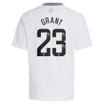 aston villa wsl away shirt 2024-25 – kids with grant 23 printing Collection | Official Aston Villa Shirts