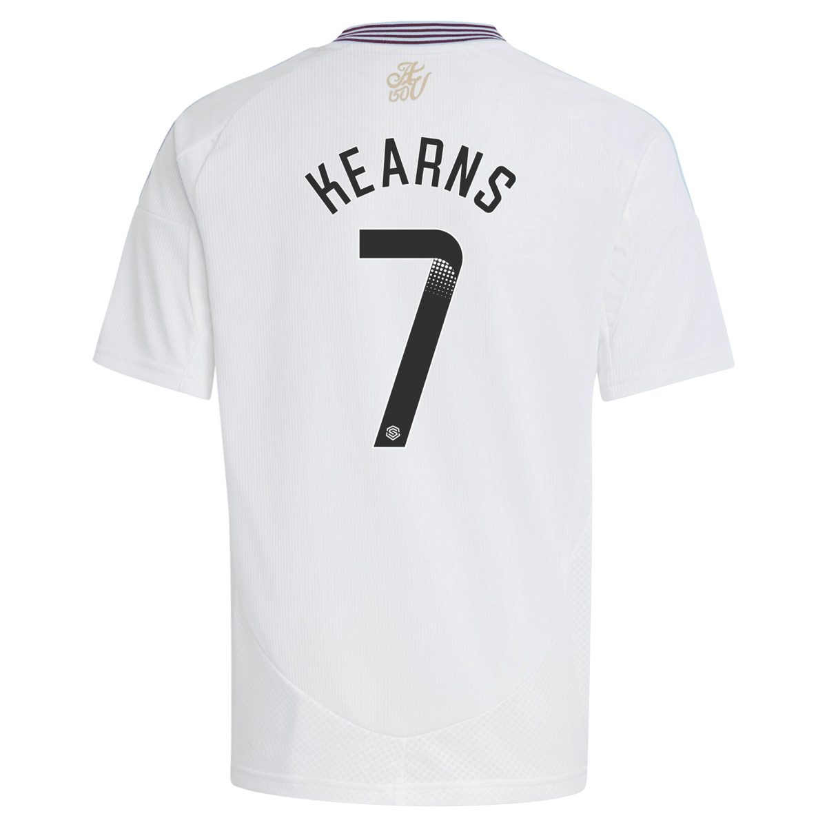 aston villa wsl away shirt 2024-25 – kids with kearns 7 printing Collection | Official Aston Villa Shirts