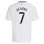 aston villa wsl away shirt 2024-25 – kids with kearns 7 printing Collection | Official Aston Villa Shirts