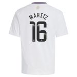aston villa wsl away shirt 2024-25 – kids with maritz 16 printing Collection | Official Aston Villa Shirts