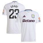 aston villa wsl away shirt 2024-25 with grant 23 printing Collection | Official Aston Villa Shirts