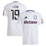 aston villa wsl away shirt 2024-25 with leon 19 printing Collection | Official Aston Villa Shirts