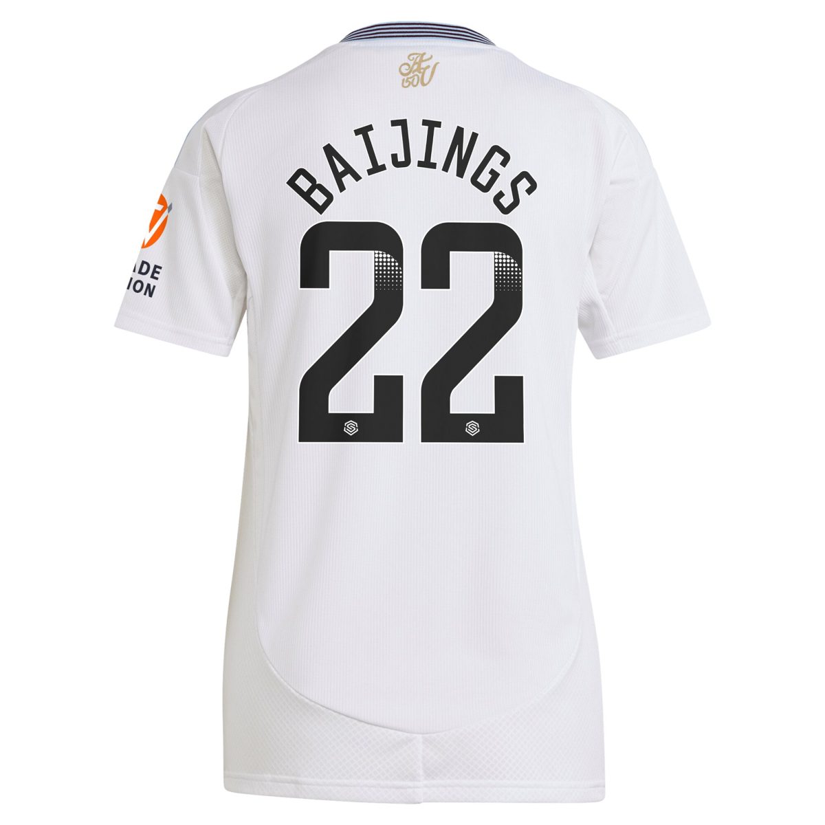 aston villa wsl away shirt 2024-25 – womens with baijings 22 printing Collection | Official Aston Villa Shirts