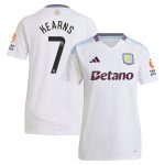 aston villa wsl away shirt 2024-25 – womens with kearns 7 printing Collection | Official Aston Villa Shirts