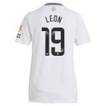 aston villa wsl away shirt 2024-25 – womens with leon 19 printing Collection | Official Aston Villa Shirts