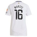 aston villa wsl away shirt 2024-25 – womens with maritz 16 printing Collection | Official Aston Villa Shirts