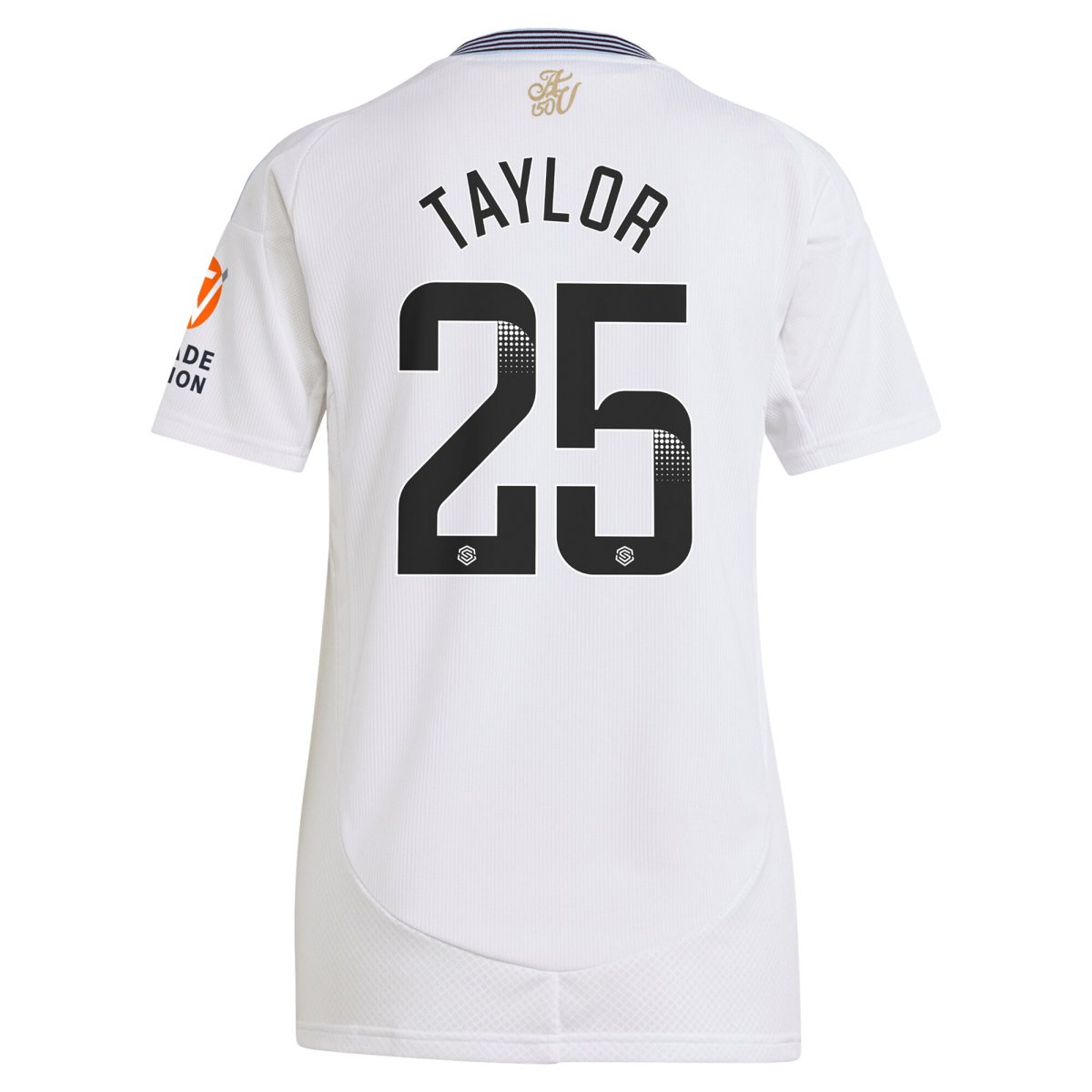 aston villa wsl away shirt 2024-25 – womens with taylor 25 printing Collection | Official Aston Villa Shirts