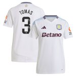 aston villa wsl away shirt 2024-25 – womens with tomás 3 printing Collection | Official Aston Villa Shirts